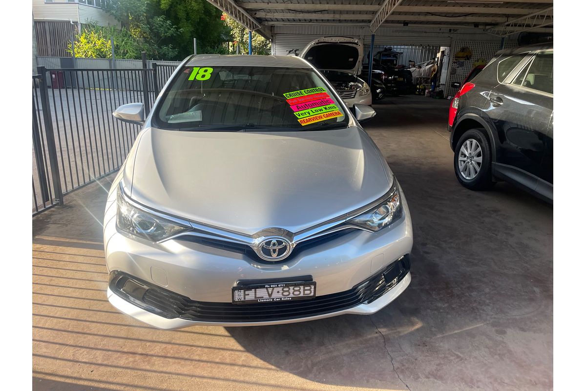 2018 Toyota Corolla Ascent ZRE182R