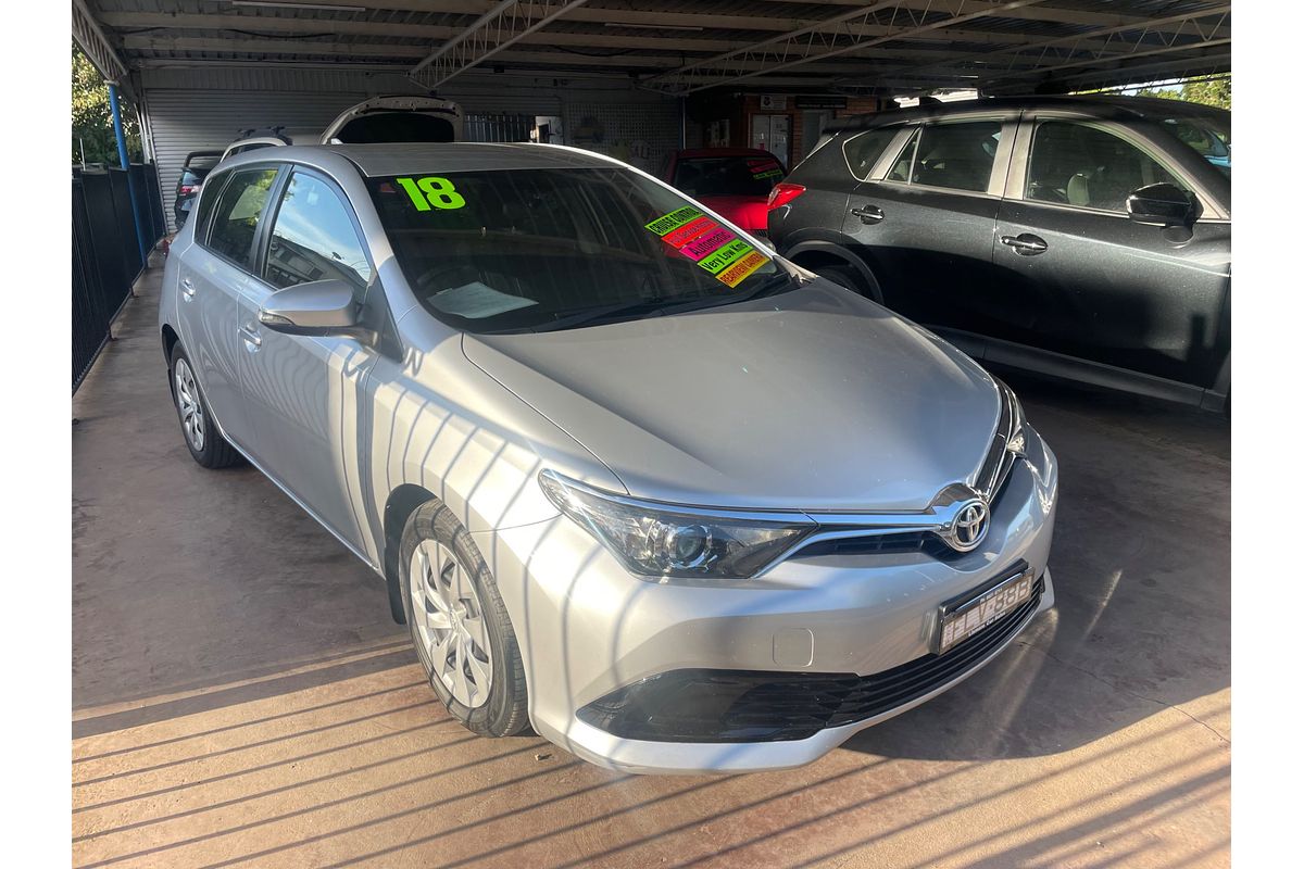 2018 Toyota Corolla Ascent ZRE182R