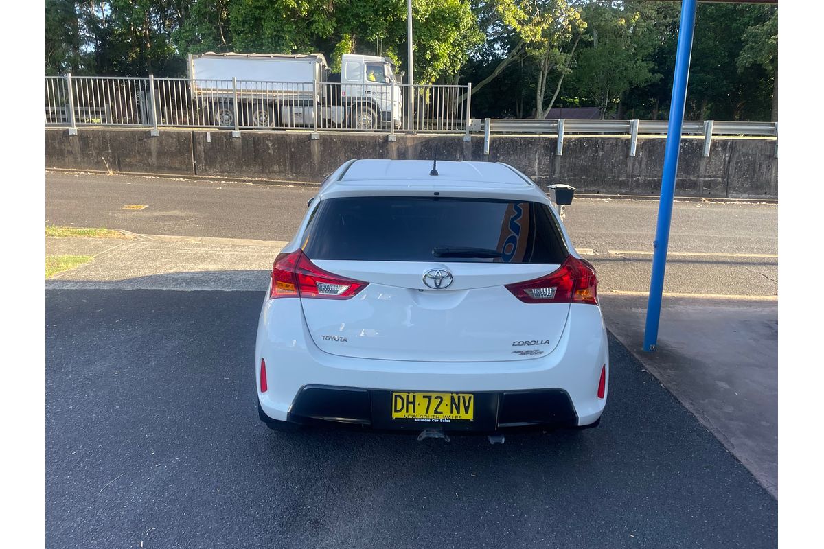 2012 Toyota Corolla Ascent ZRE152R