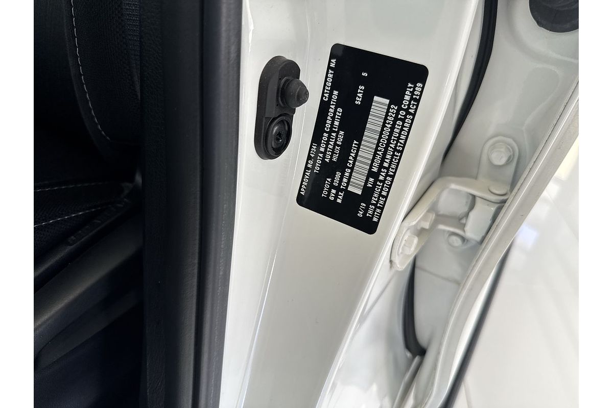 2019 Toyota Hilux SR5 GUN126R 4X4