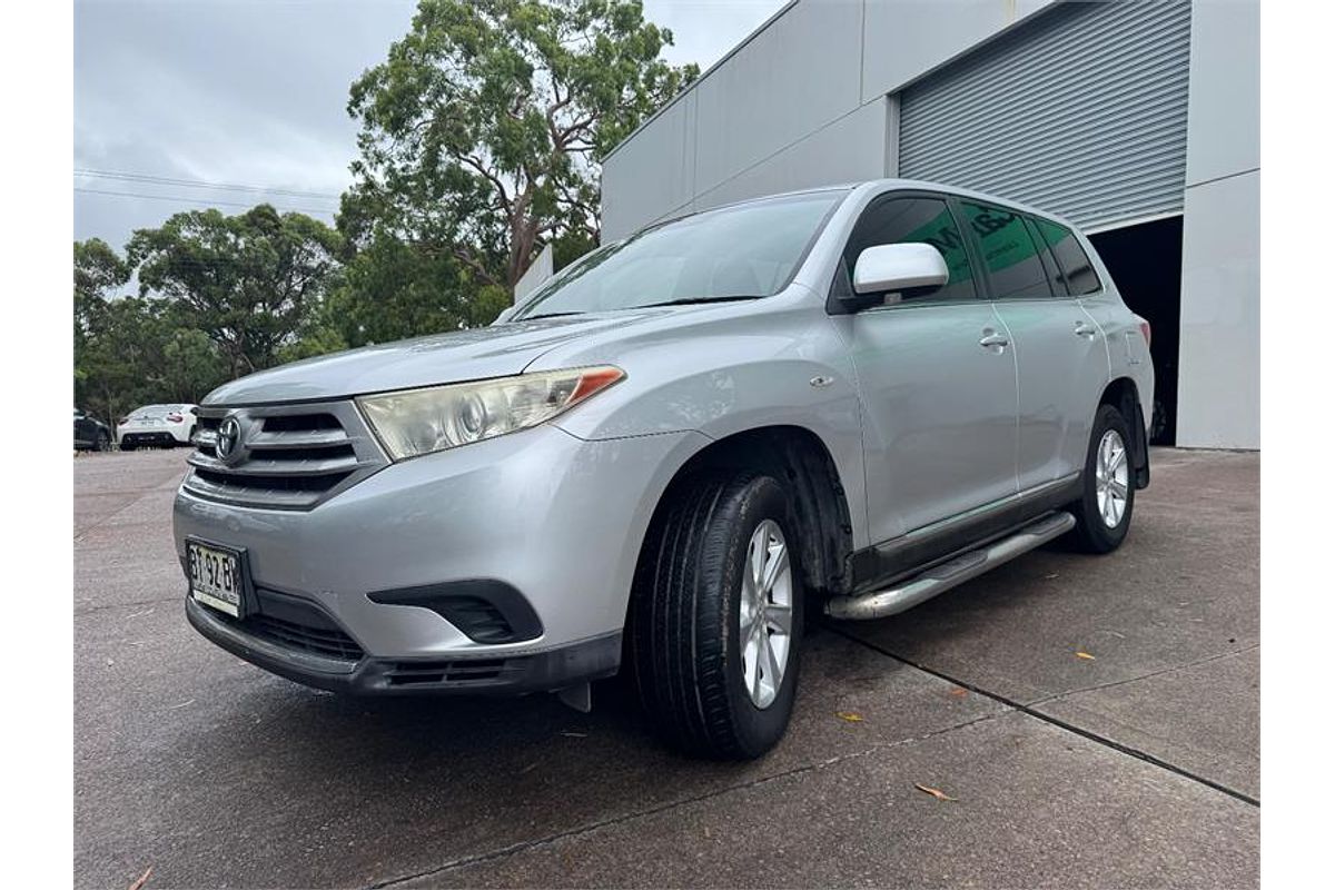 2012 Toyota KLUGER KX-R (FWD) 7 SEAT GSU40R MY11 UPGRADE