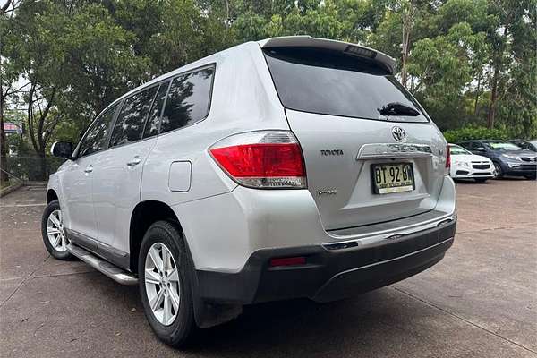 2012 Toyota KLUGER KX-R (FWD) 7 SEAT GSU40R MY11 UPGRADE