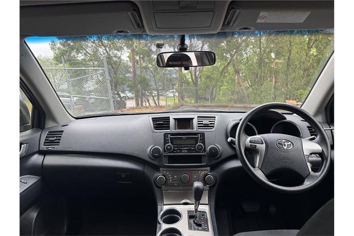 2012 Toyota KLUGER KX-R (FWD) 7 SEAT GSU40R MY11 UPGRADE