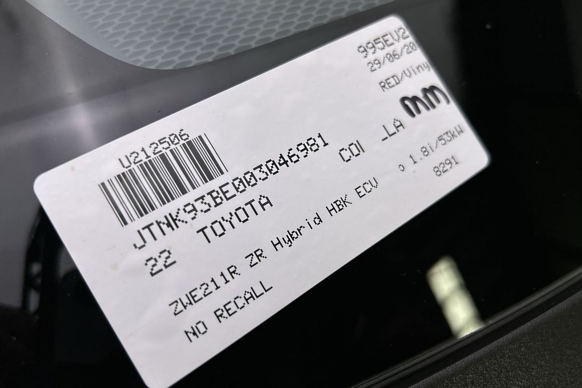 2022 Toyota Corolla ZR Hybrid ZWE211R