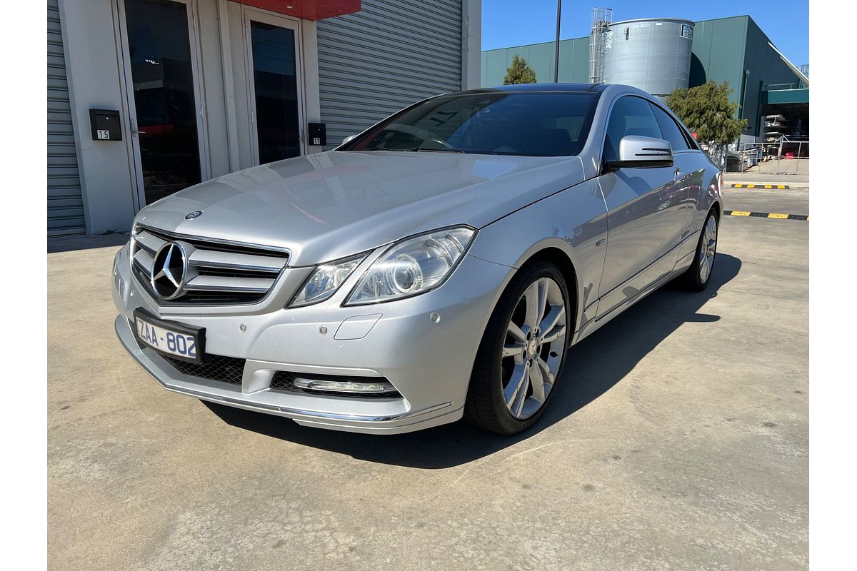 2012 Mercedes-Benz E-Class E250 BlueEFFICIENCY Avantgarde C207