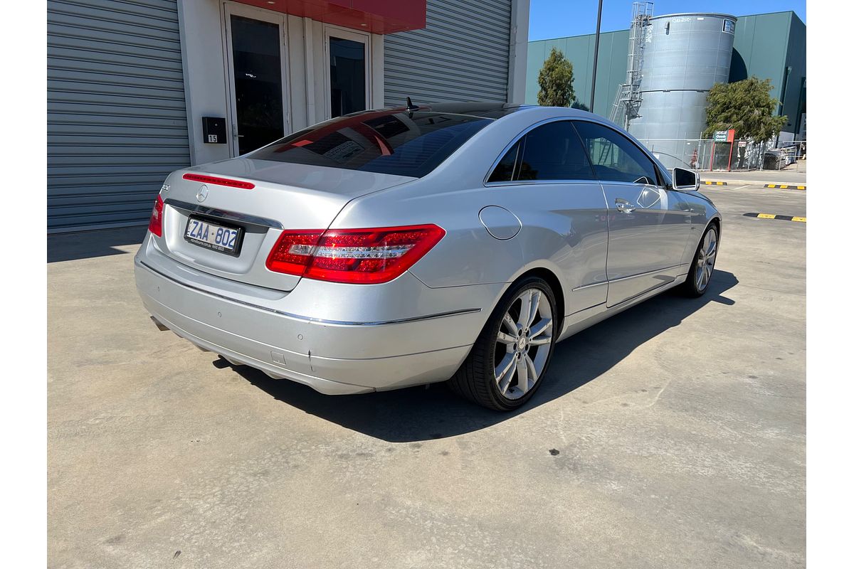 2012 Mercedes-Benz E-Class E250 BlueEFFICIENCY Avantgarde C207
