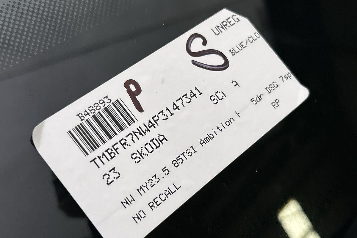 2023 SKODA Scala 85TSI Ambition NW