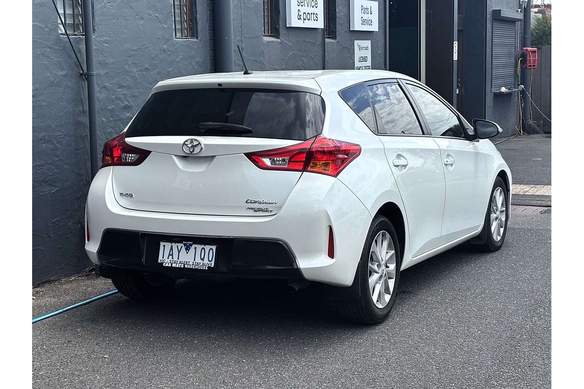 2013 Toyota Corolla Ascent Sport ZRE182R