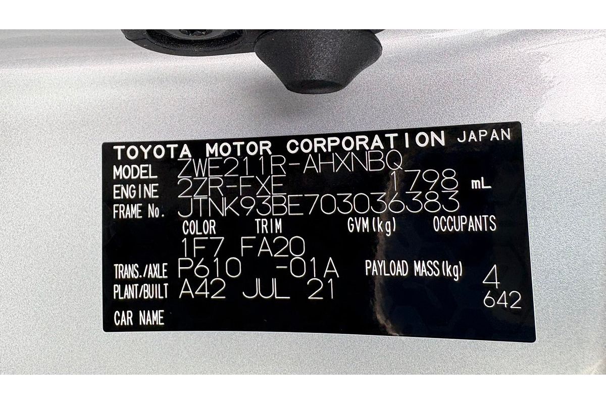 2021 Toyota Corolla