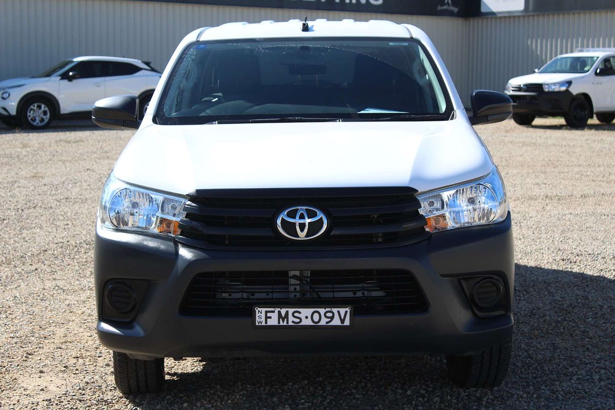 2019 Toyota Hilux Workmate TGN121R Rear Wheel Drive