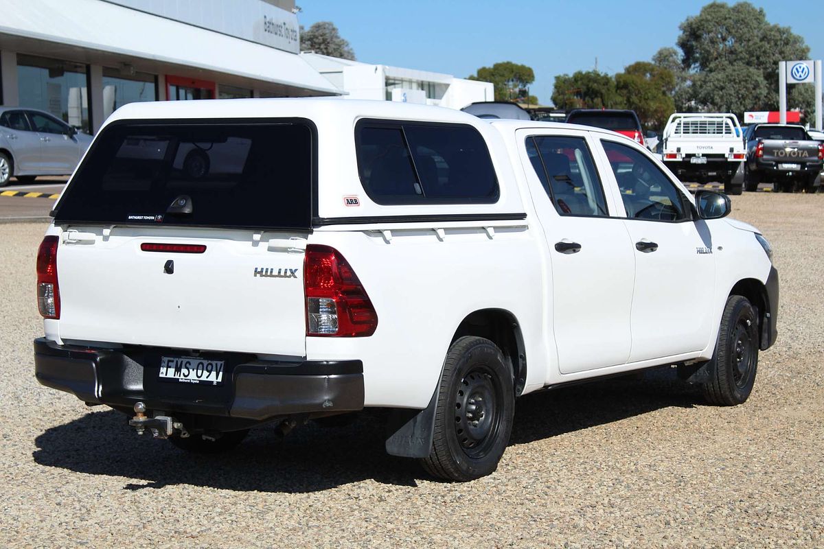 2019 Toyota Hilux Workmate TGN121R Rear Wheel Drive