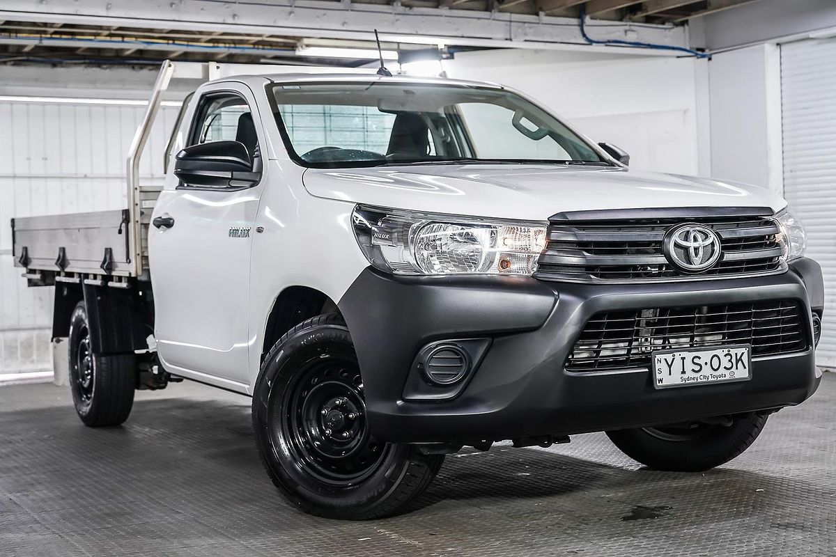 2018 Toyota Hilux Workmate TGN121R Rear Wheel Drive