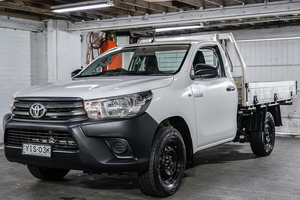 2018 Toyota Hilux Workmate TGN121R Rear Wheel Drive