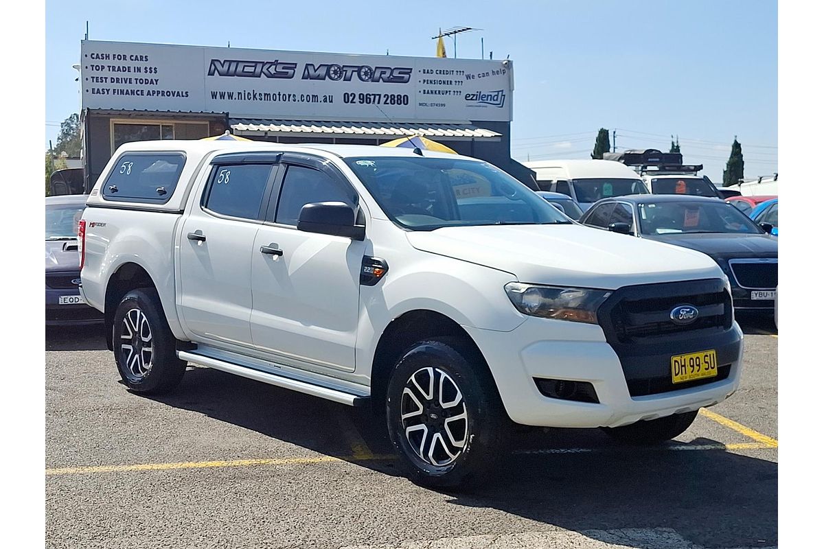 2016 Ford Ranger XL Hi-Rider PX MkII Rear Wheel Drive