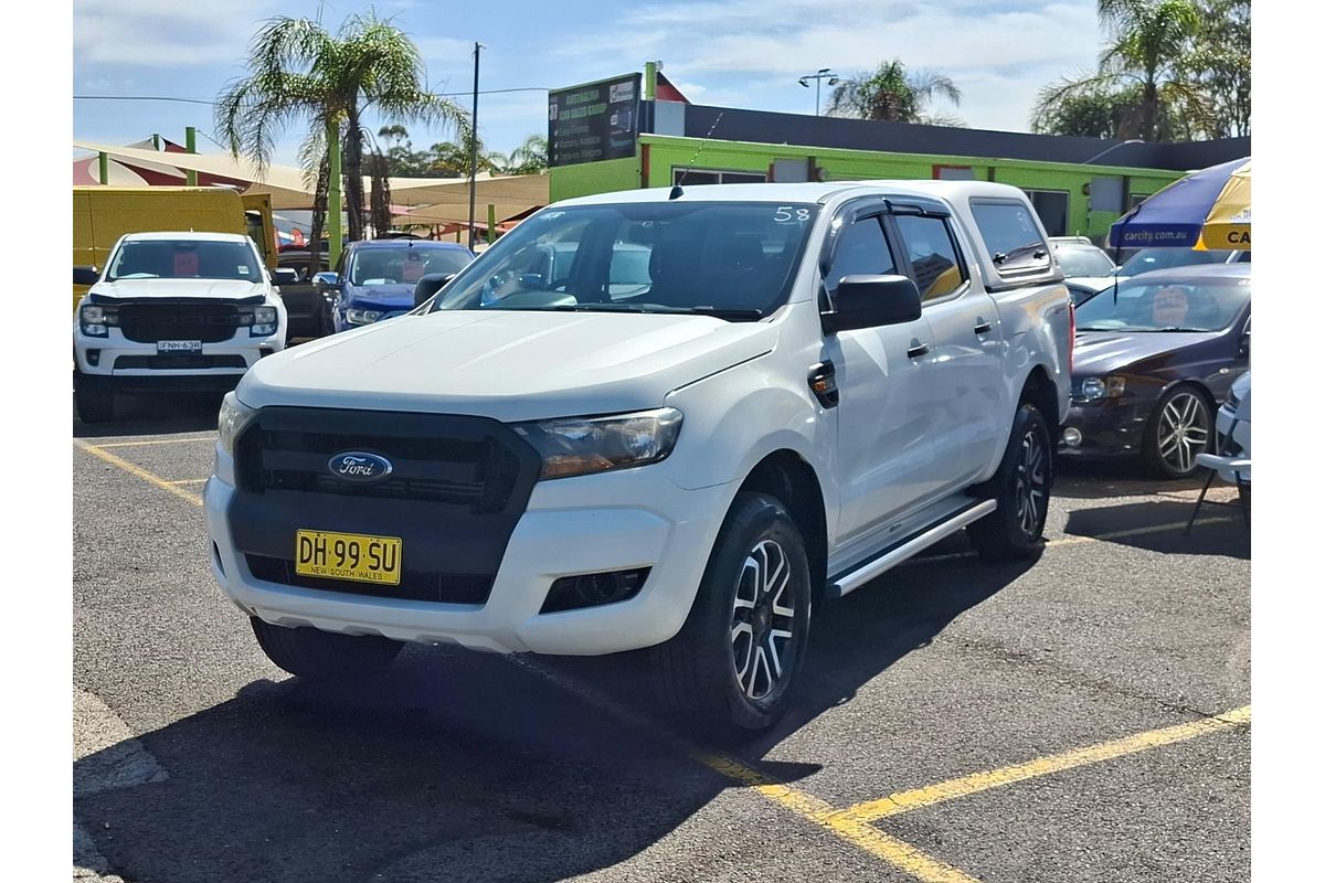 2016 Ford Ranger XL Hi-Rider PX MkII Rear Wheel Drive