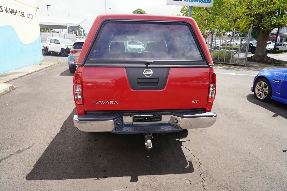 2012 Nissan Navara RX (4x2) D40 MY11 Rear Wheel Drive