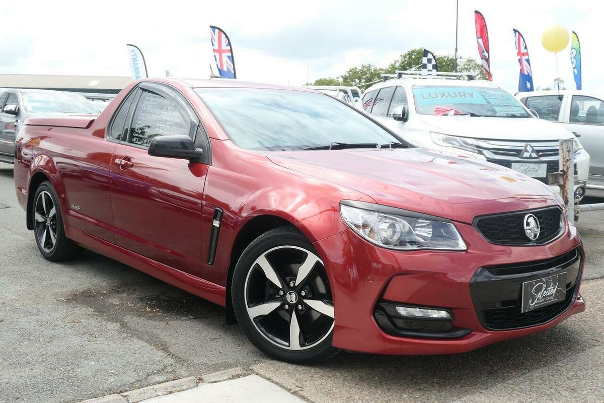 2016 Holden Ute SV6 Black VF Series II Rear Wheel Drive