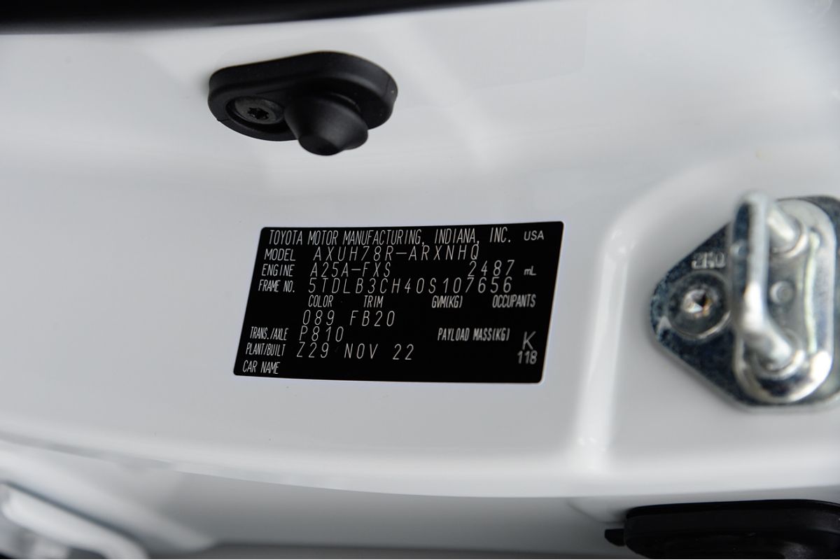 2022 Toyota Kluger GX AXUH78R