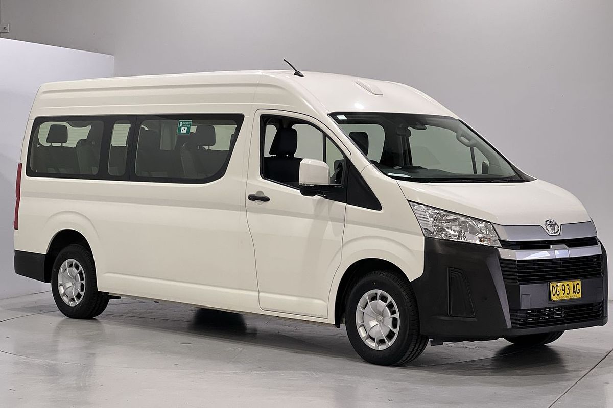 SOLD 2022 Toyota Hiace Commuter in WHITE | Used Bus | Kedron QLD ...