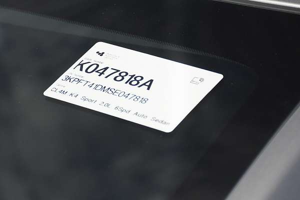 2025 Kia K4 Sport CL4m