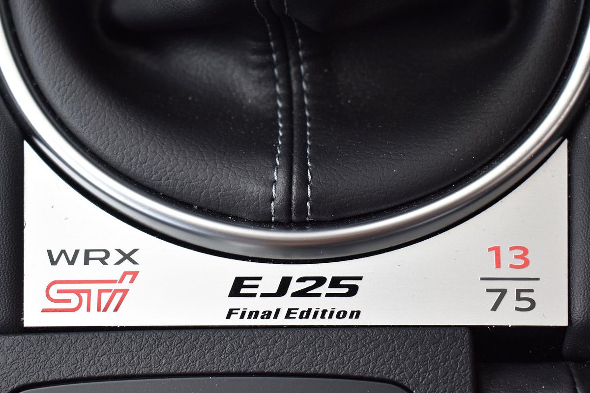 2021 Subaru WRX STI EJ25 Final Edition VA