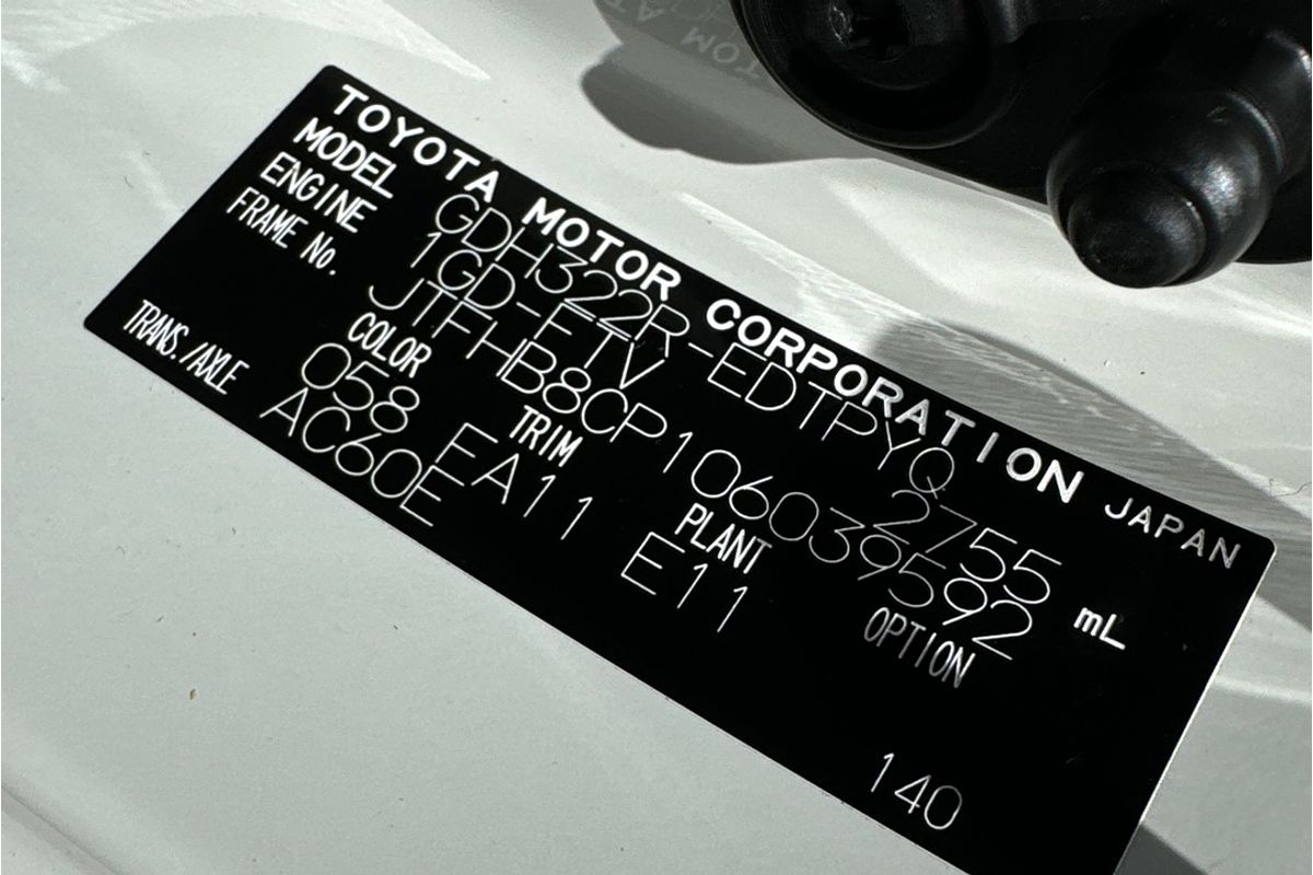 2022 Toyota Hiace Commuter GDH322R