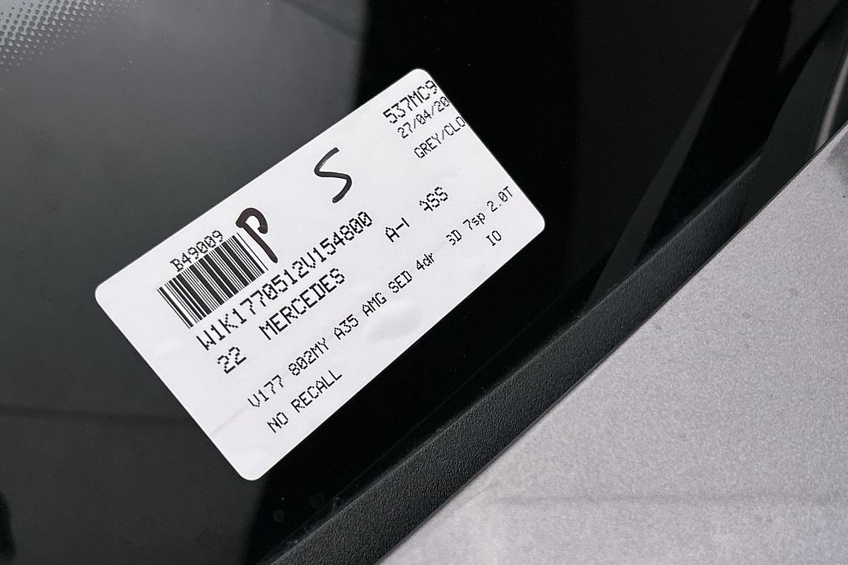 2022 Mercedes-Benz A-Class A35 AMG V177
