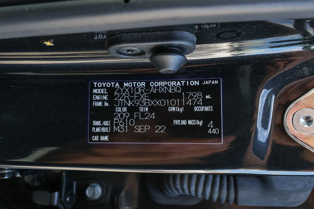 2022 Toyota C-HR GR Sport ZYX10R