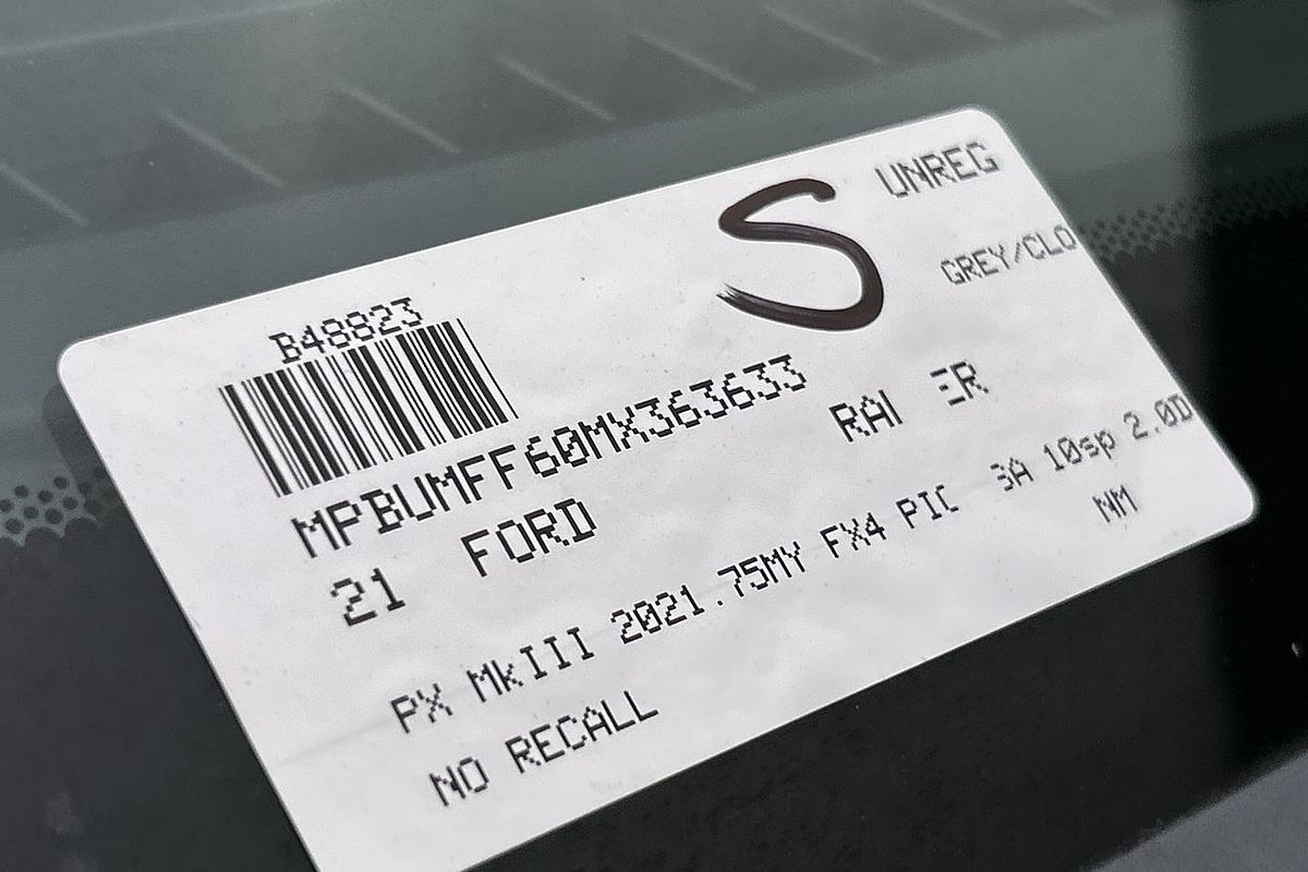 2021 Ford Ranger FX4 PX MkIII 4X4