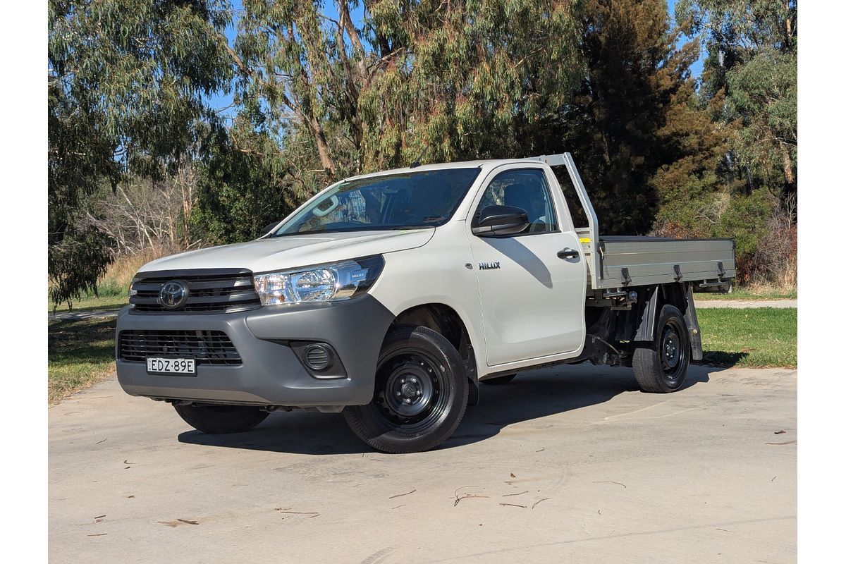 2019 Toyota Hilux Workmate TGN121R Rear Wheel Drive