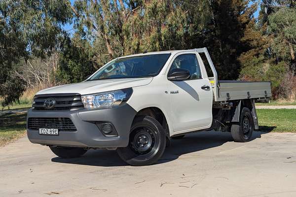 2019 Toyota Hilux Workmate TGN121R Rear Wheel Drive