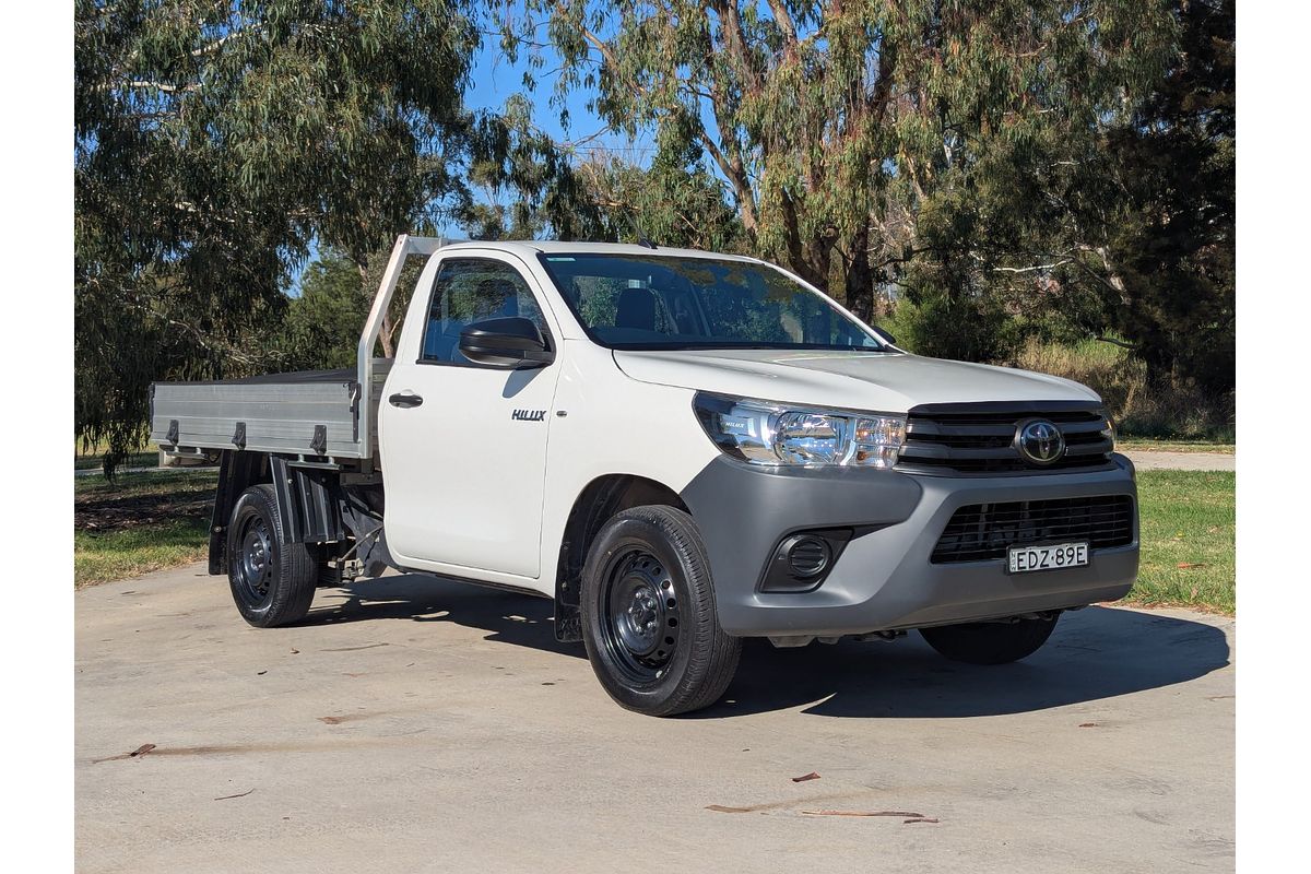 2019 Toyota Hilux Workmate TGN121R Rear Wheel Drive