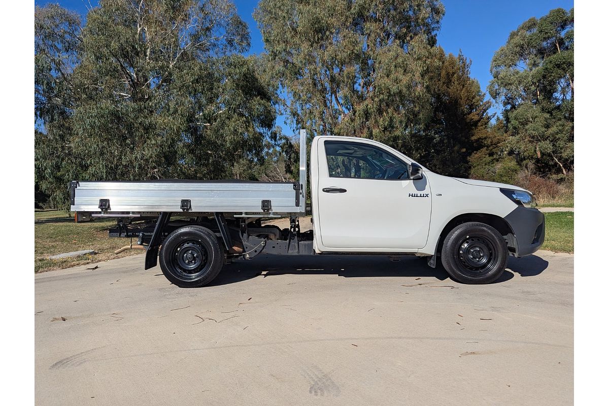 2019 Toyota Hilux Workmate TGN121R Rear Wheel Drive