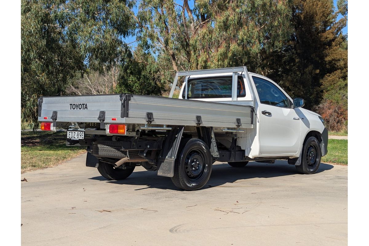 2019 Toyota Hilux Workmate TGN121R Rear Wheel Drive