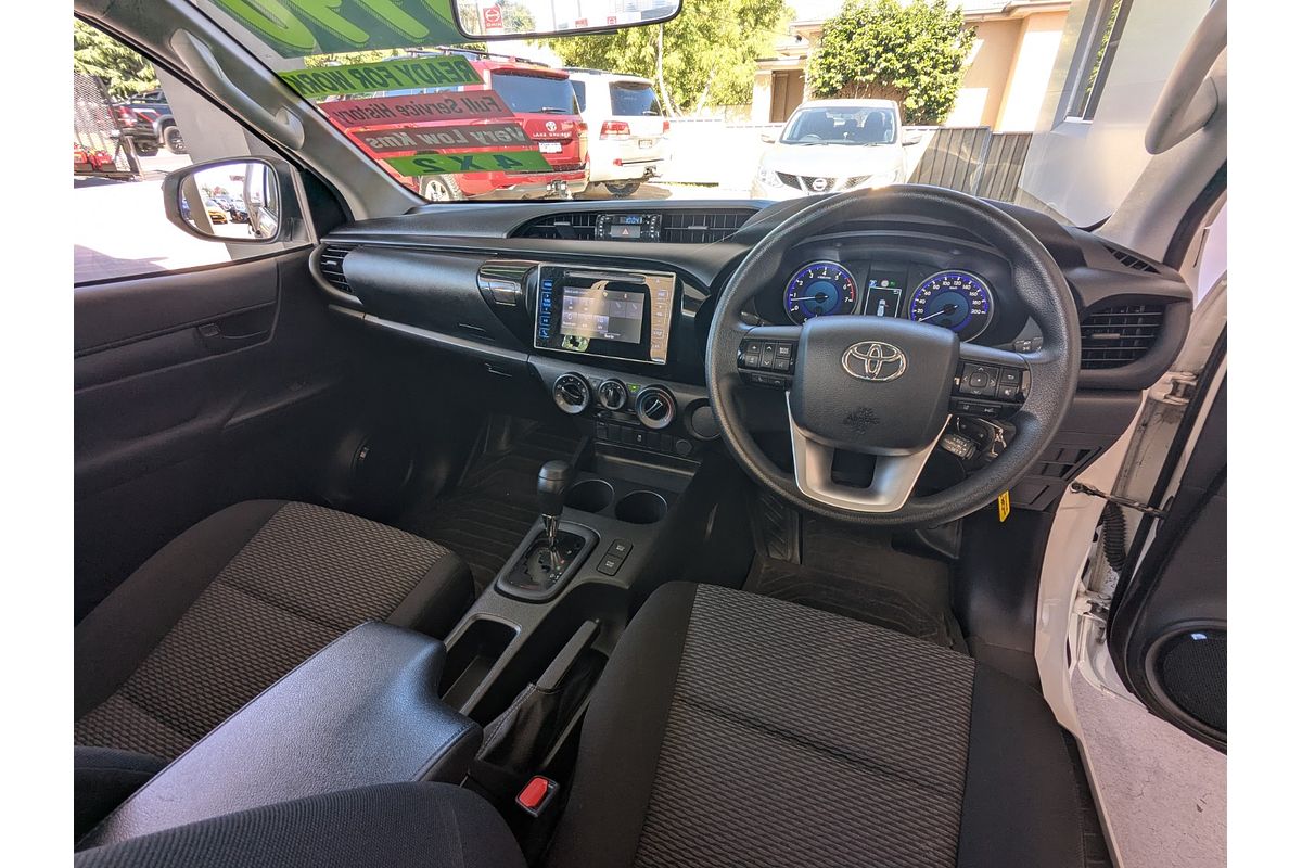 2019 Toyota Hilux Workmate TGN121R Rear Wheel Drive