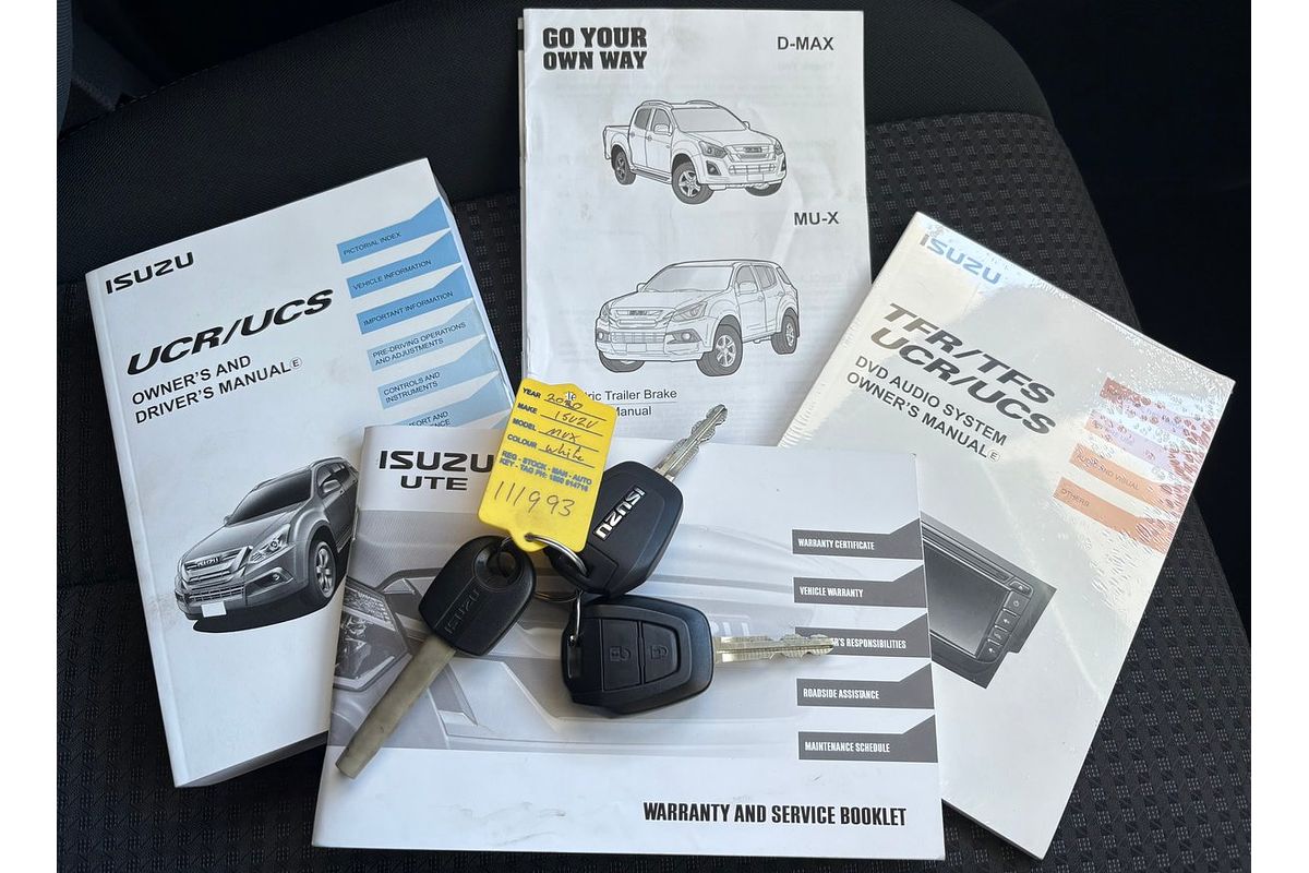 2020 Isuzu MU-X UC MY19