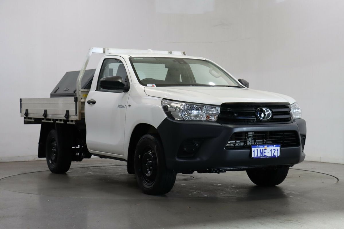 2022 Toyota Hilux Workmate TGN121R Rear Wheel Drive