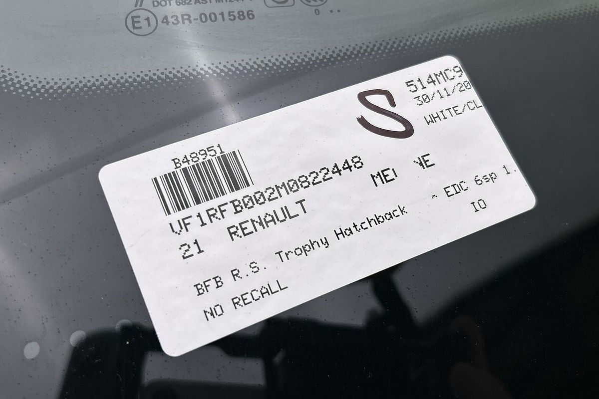 2021 Renault Megane R.S. Trophy BFB