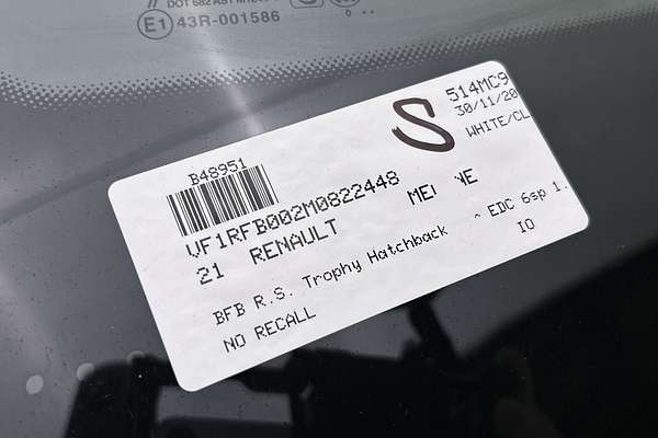 2021 Renault Megane R.S. Trophy BFB