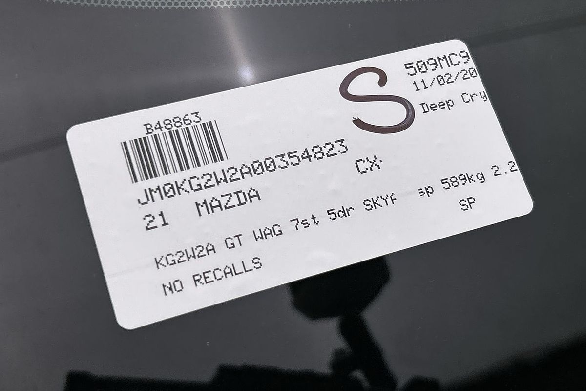 2021 Mazda CX-8 GT KG Series