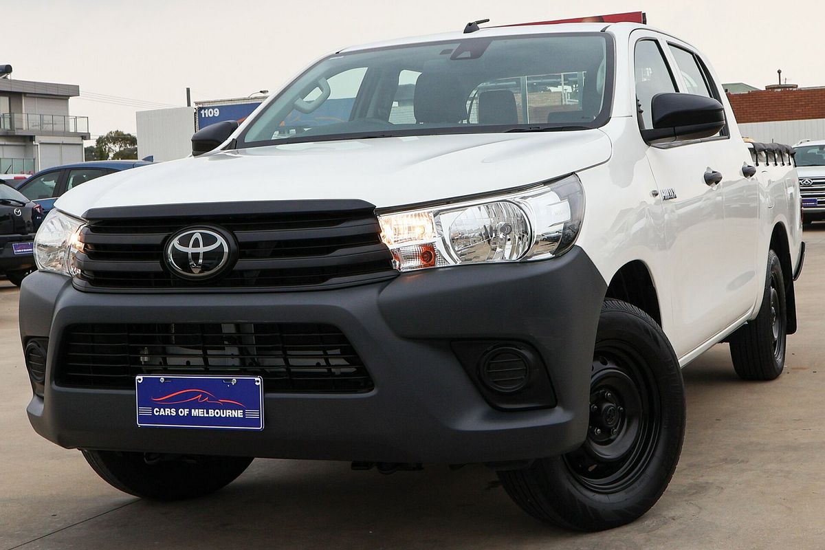 2020 Toyota Hilux Workmate TGN121R Rear Wheel Drive
