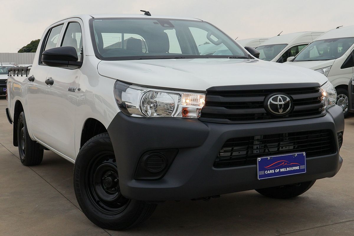 2020 Toyota Hilux Workmate TGN121R Rear Wheel Drive