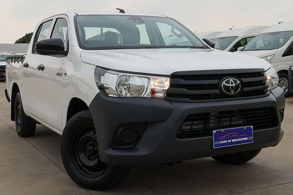 2020 Toyota Hilux Workmate TGN121R Rear Wheel Drive