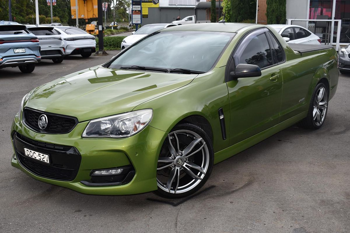 2016 Holden Ute SV6 Black VF Series II Rear Wheel Drive