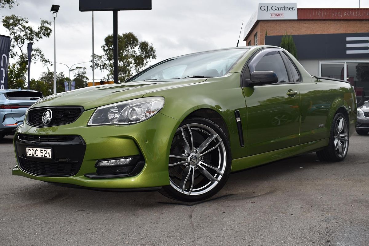 2016 Holden Ute SV6 Black VF Series II Rear Wheel Drive