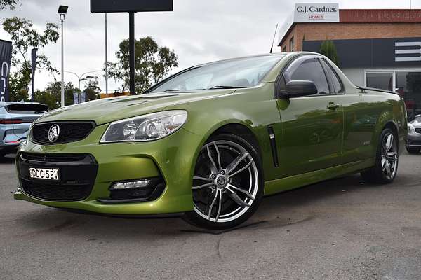 2016 Holden Ute SV6 Black VF Series II Rear Wheel Drive