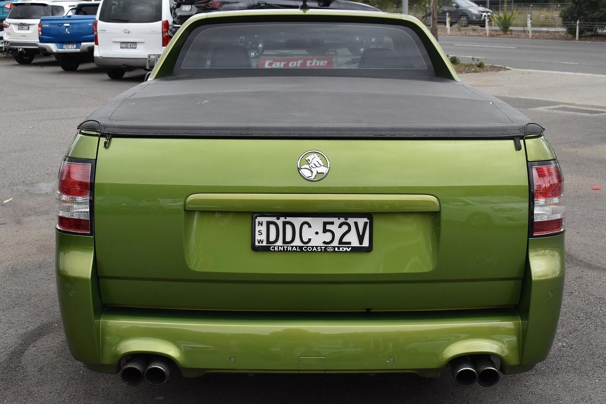 2016 Holden Ute SV6 Black VF Series II Rear Wheel Drive