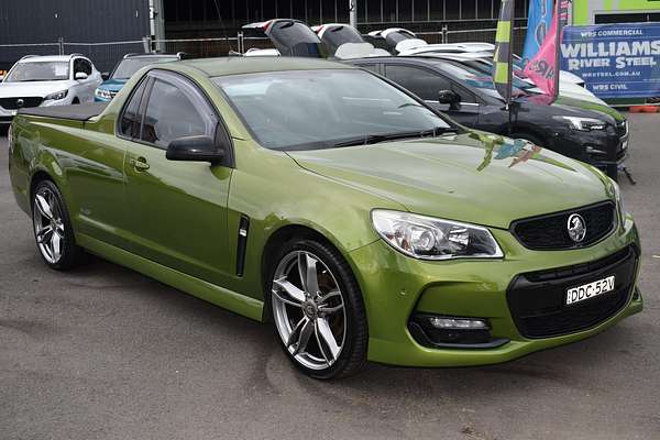 2016 Holden Ute SV6 Black VF Series II Rear Wheel Drive