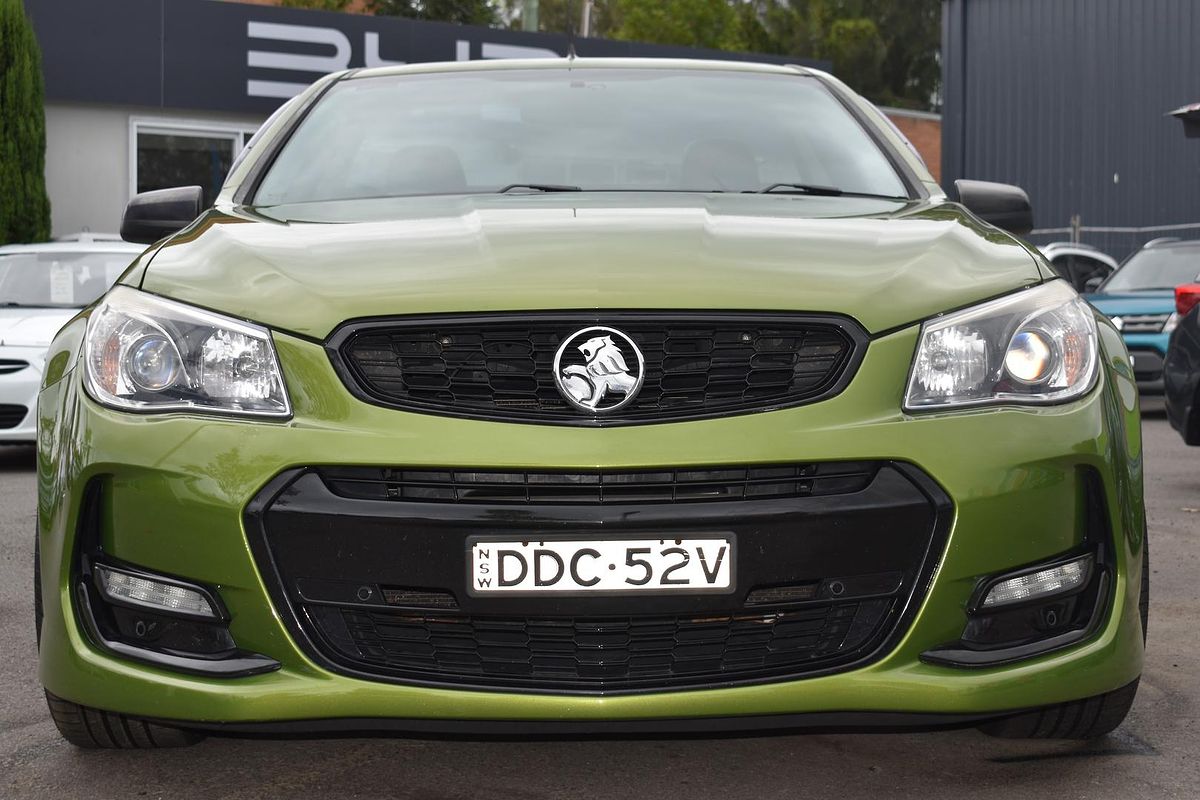 2016 Holden Ute SV6 Black VF Series II Rear Wheel Drive