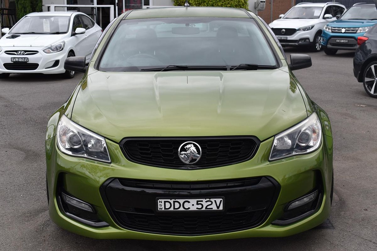 2016 Holden Ute SV6 Black VF Series II Rear Wheel Drive